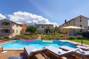 Rustic Eco Villa Baldasi with pool in Vizinada